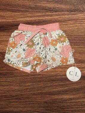Caden Lane Floral Swim Trunks